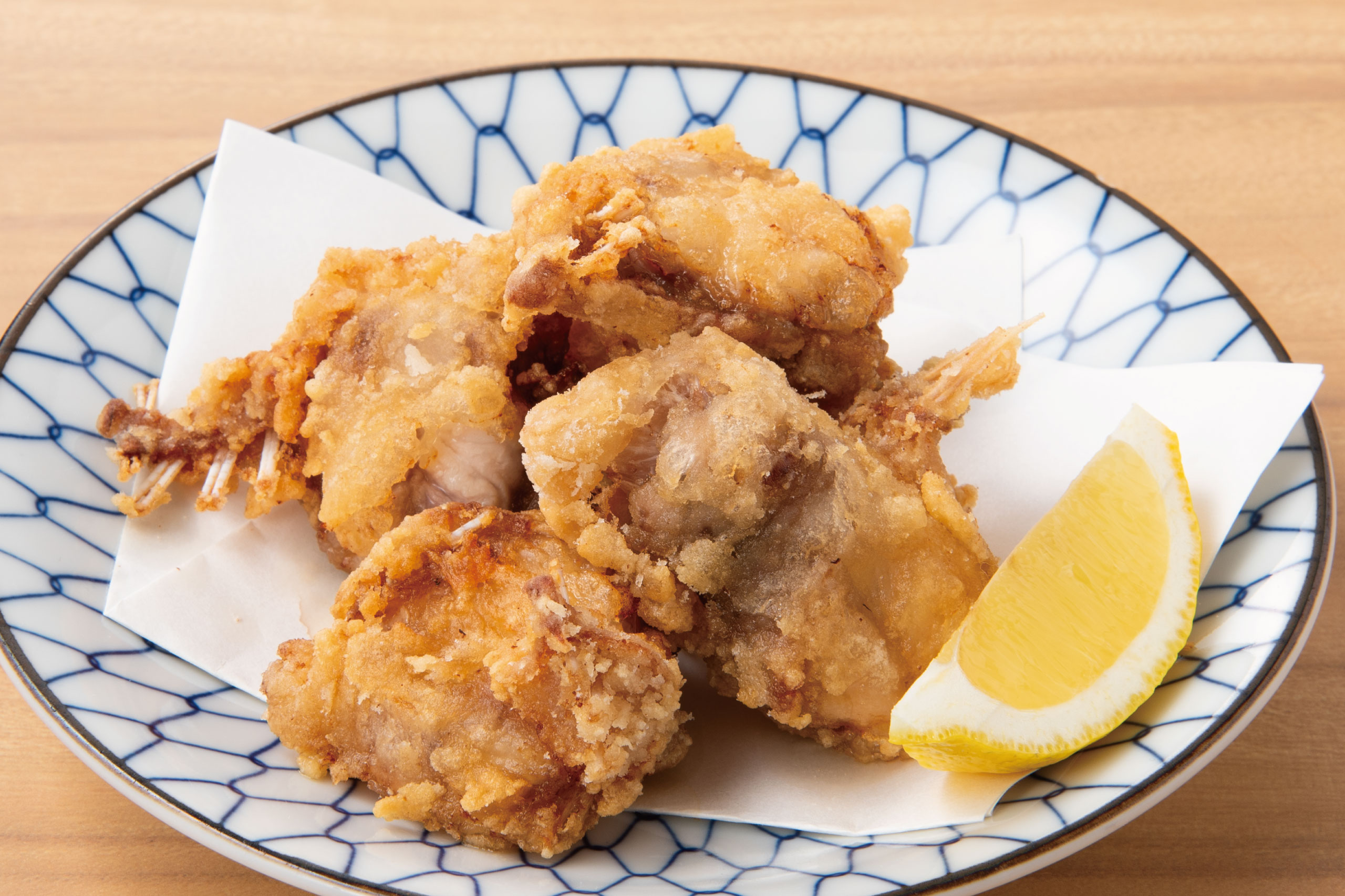 庄や旬メニュー　2025年11月　海鮮　揚物　あんこう唐揚げ　庄や　㈱かんなん丸