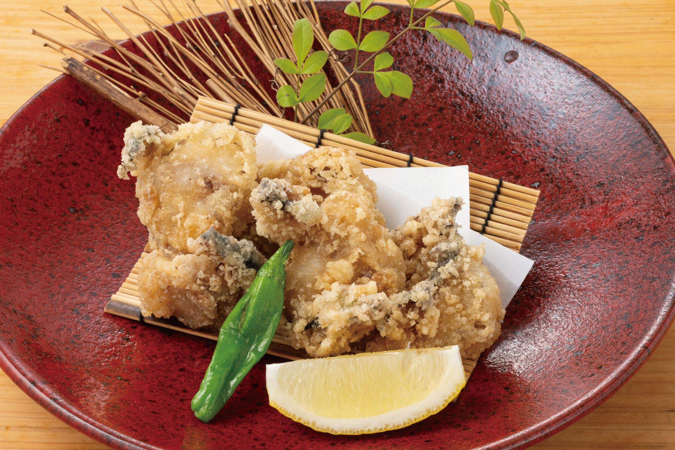 日本海庄や旬メニュー　2025年11月　　あんこう唐揚げ　日本海庄や　㈱かんなん丸