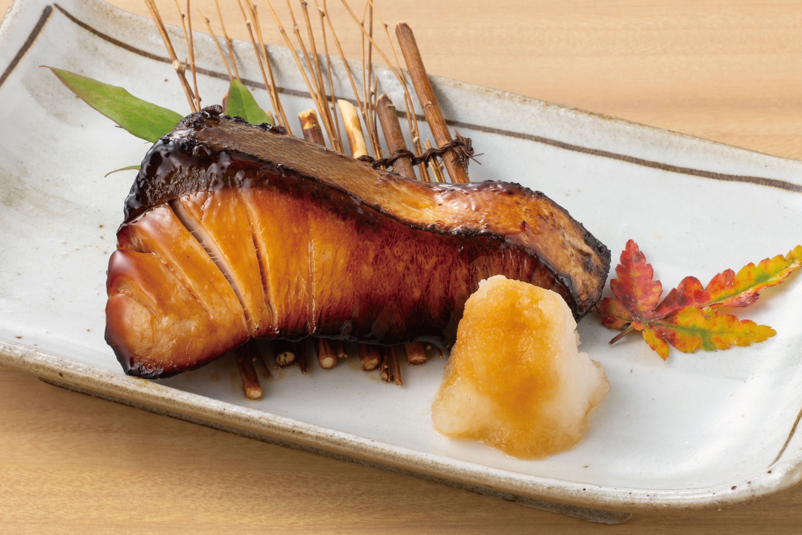 庄や旬メニュー　2025年12月　海鮮　焼き物　寒鰤　照り焼き　庄や　㈱かんなん丸