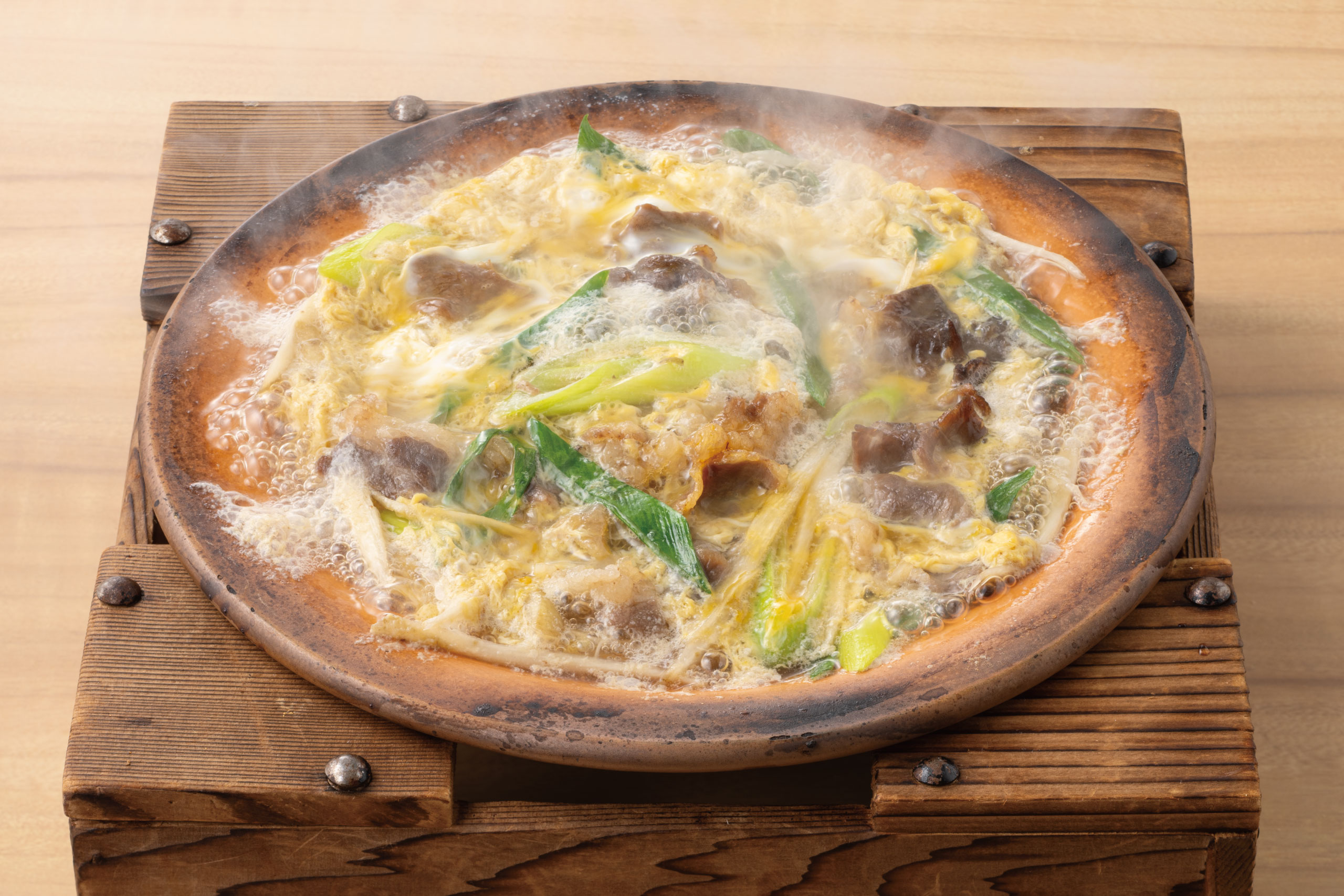 日本海庄や旬メニュー　2025年12月　野菜　牛ごぼうと九条葱の柳川　日本海庄や　㈱かんなん丸