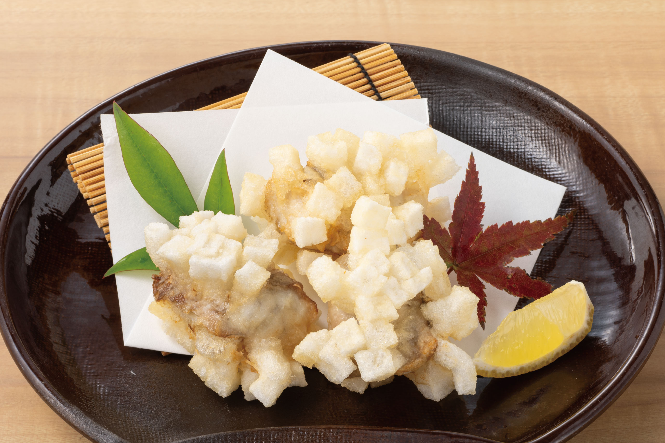 日本海庄や旬メニュー　2026年1月　海鮮　揚げ物　河豚　かちん揚げ　日本海庄や　㈱かんなん丸