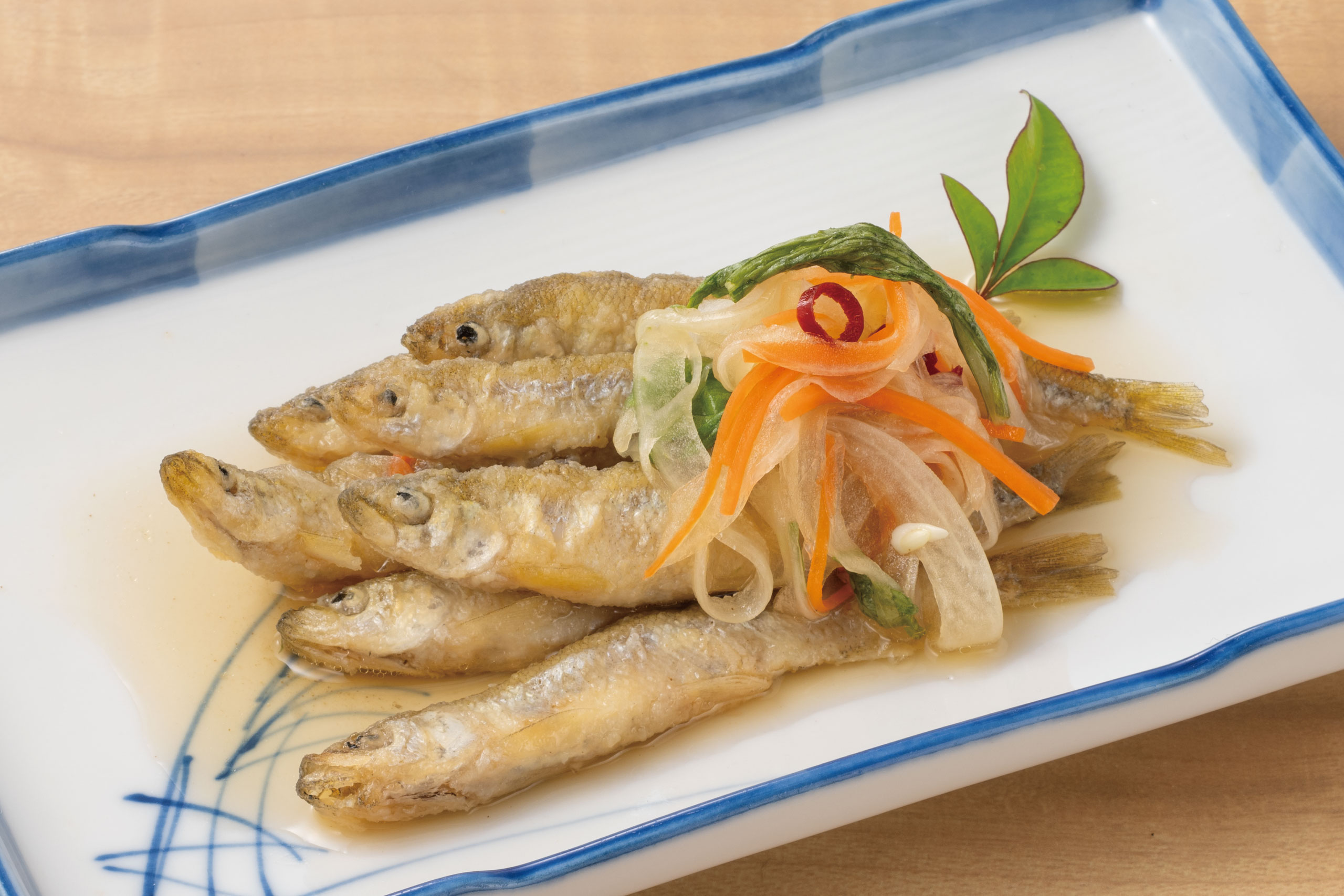 庄や旬メニュー　2026年2月　海鮮　天婦羅　わかさぎ南蛮漬け　庄や　㈱かんなん丸