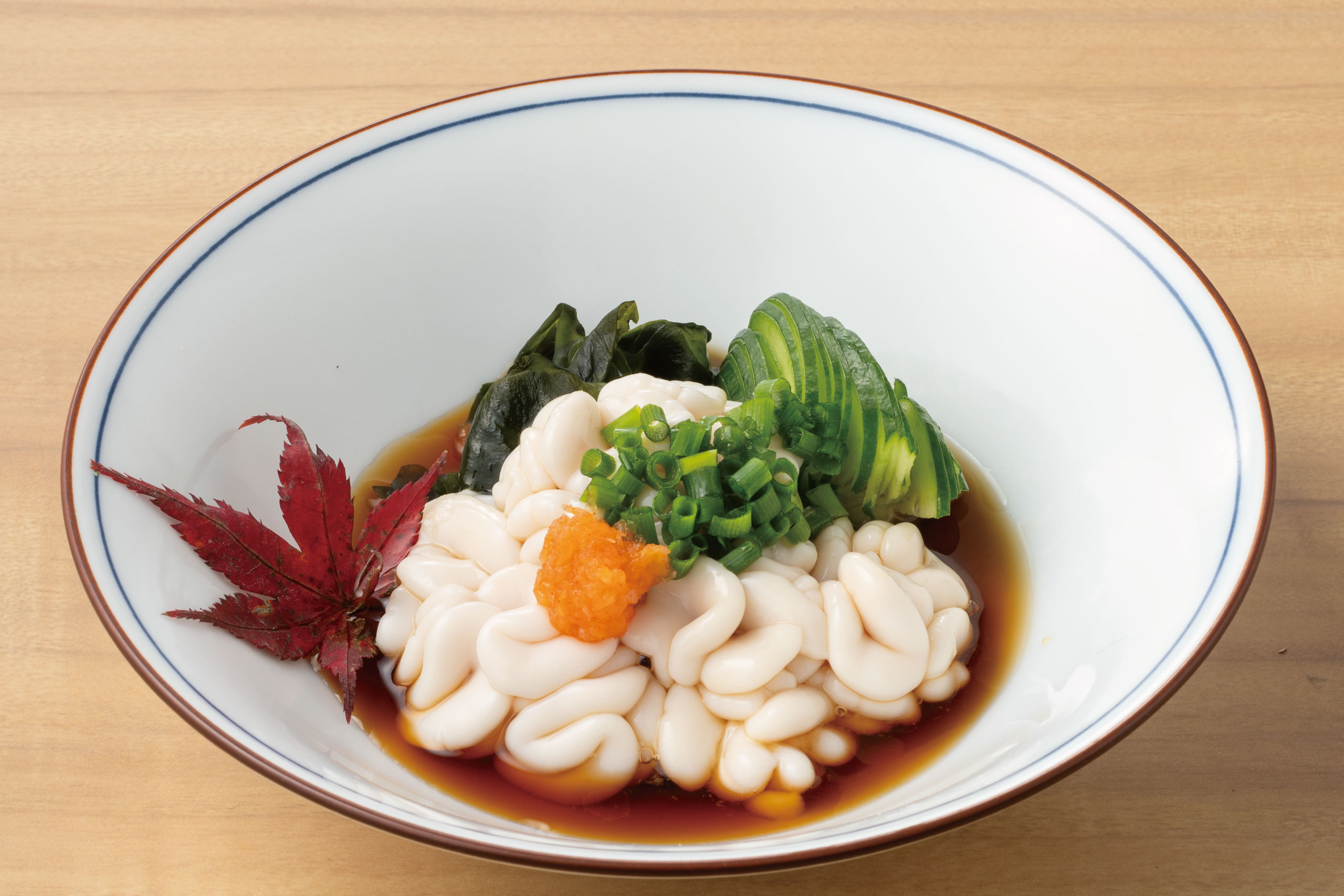 日本海庄や旬メニュー　2026年2月　海鮮　白子ぽん酢　日本海庄や　㈱かんなん丸