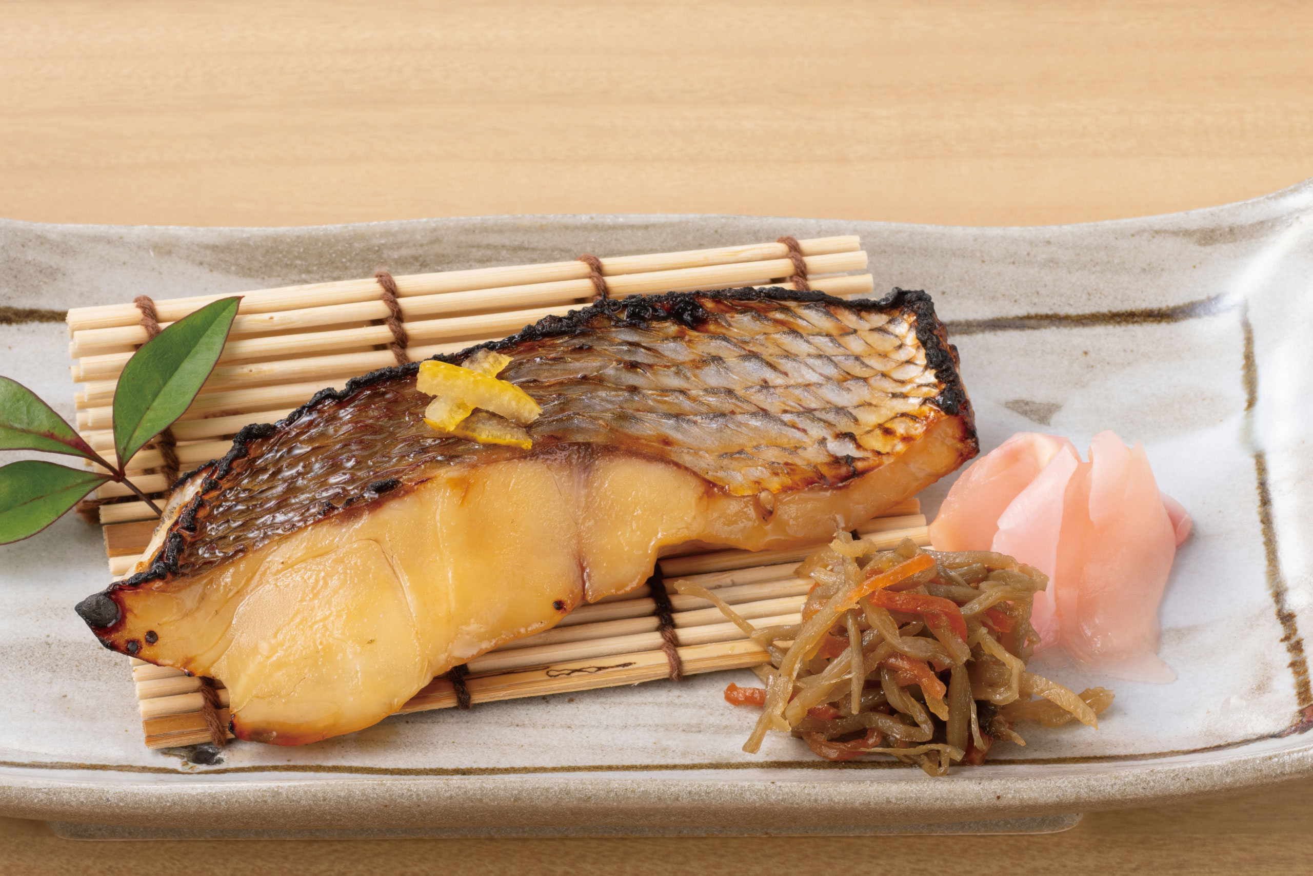 庄や旬メニュー　2026年3月　海鮮　焼物　桜鯛の柚庵焼き　庄や　㈱かんなん丸