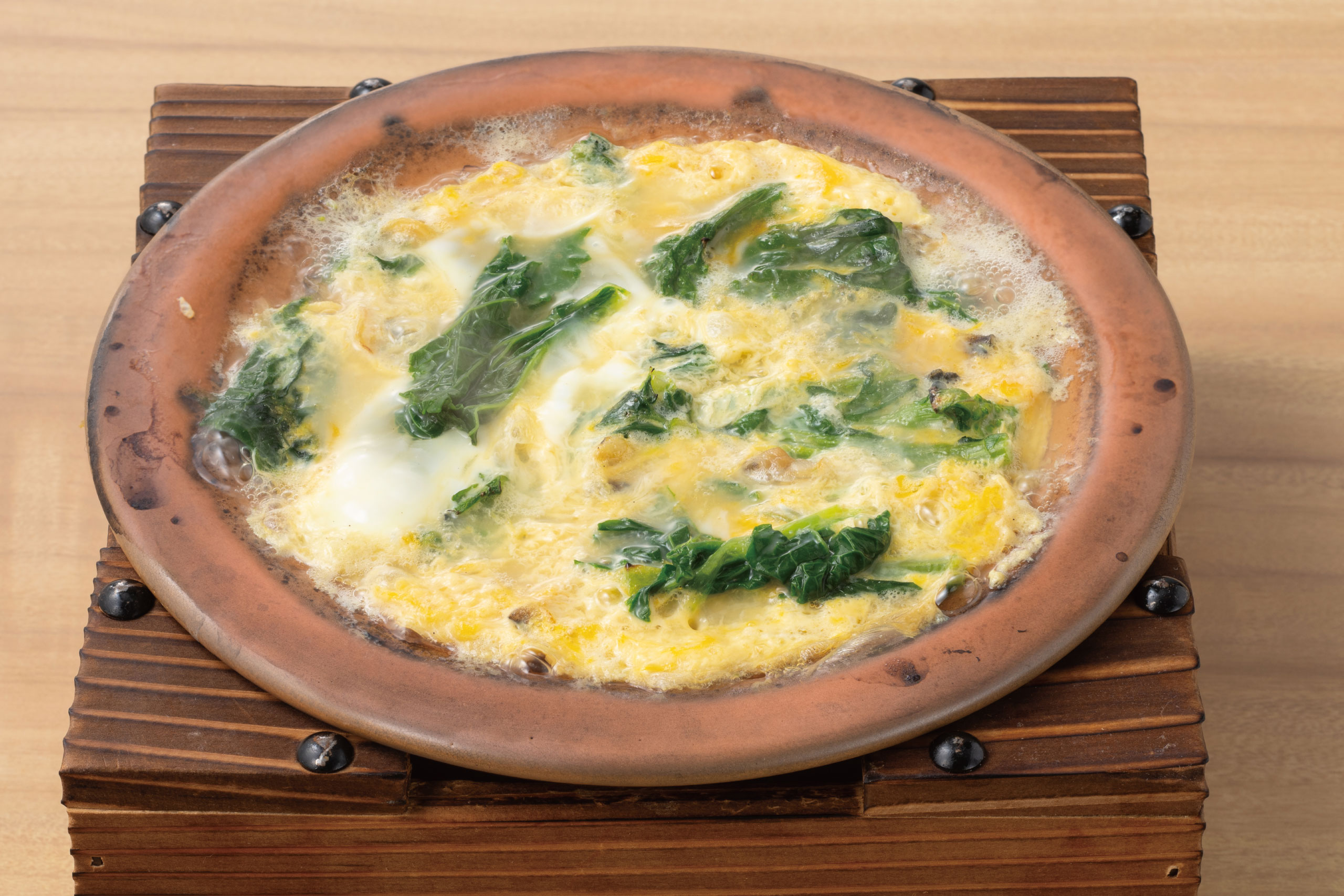 庄や旬メニュー　2026年3月　野菜　根菜　菜の花と竹の子の玉子とじ　庄や　㈱かんなん丸