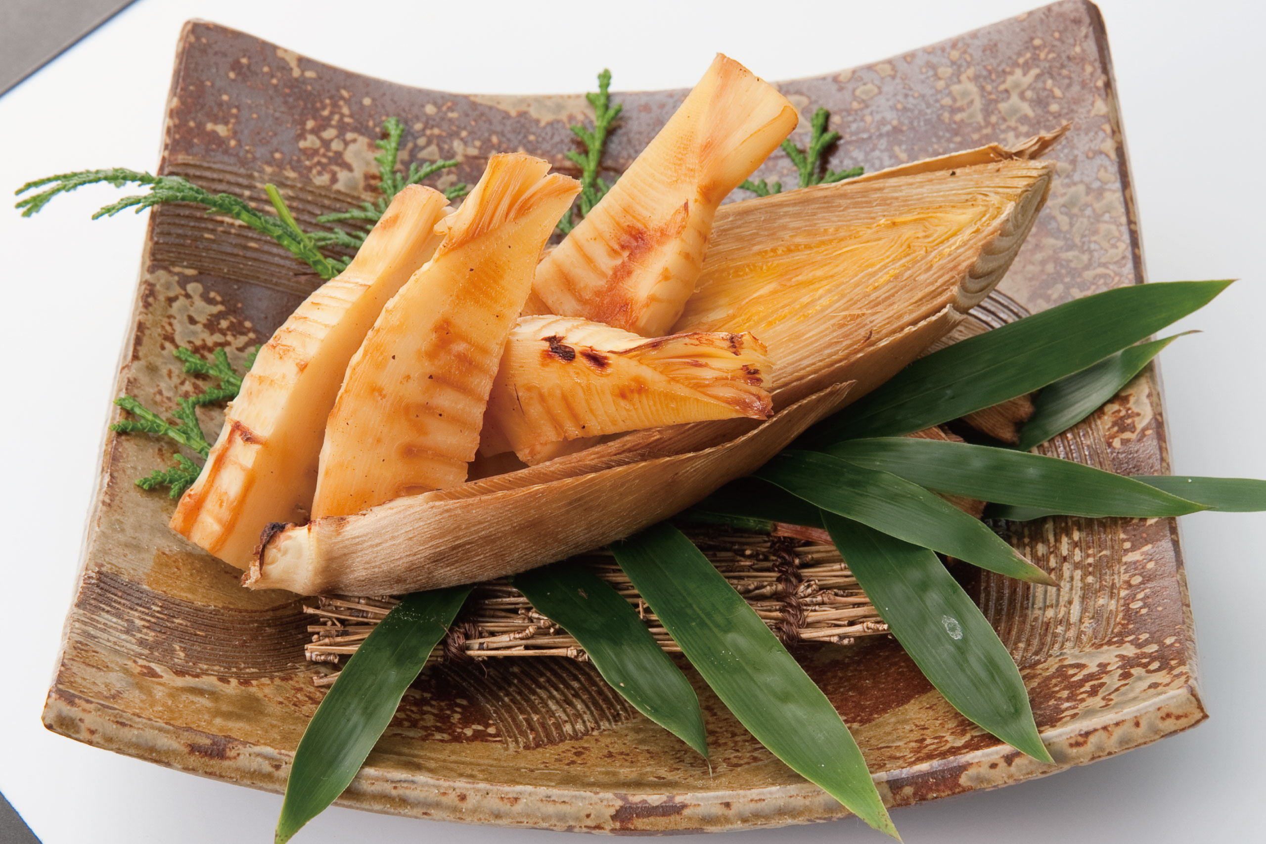 日本海庄や旬メニュー　2026年4月　野菜　焼物　竹の子　香り焼き　日本海庄や　㈱かんなん丸