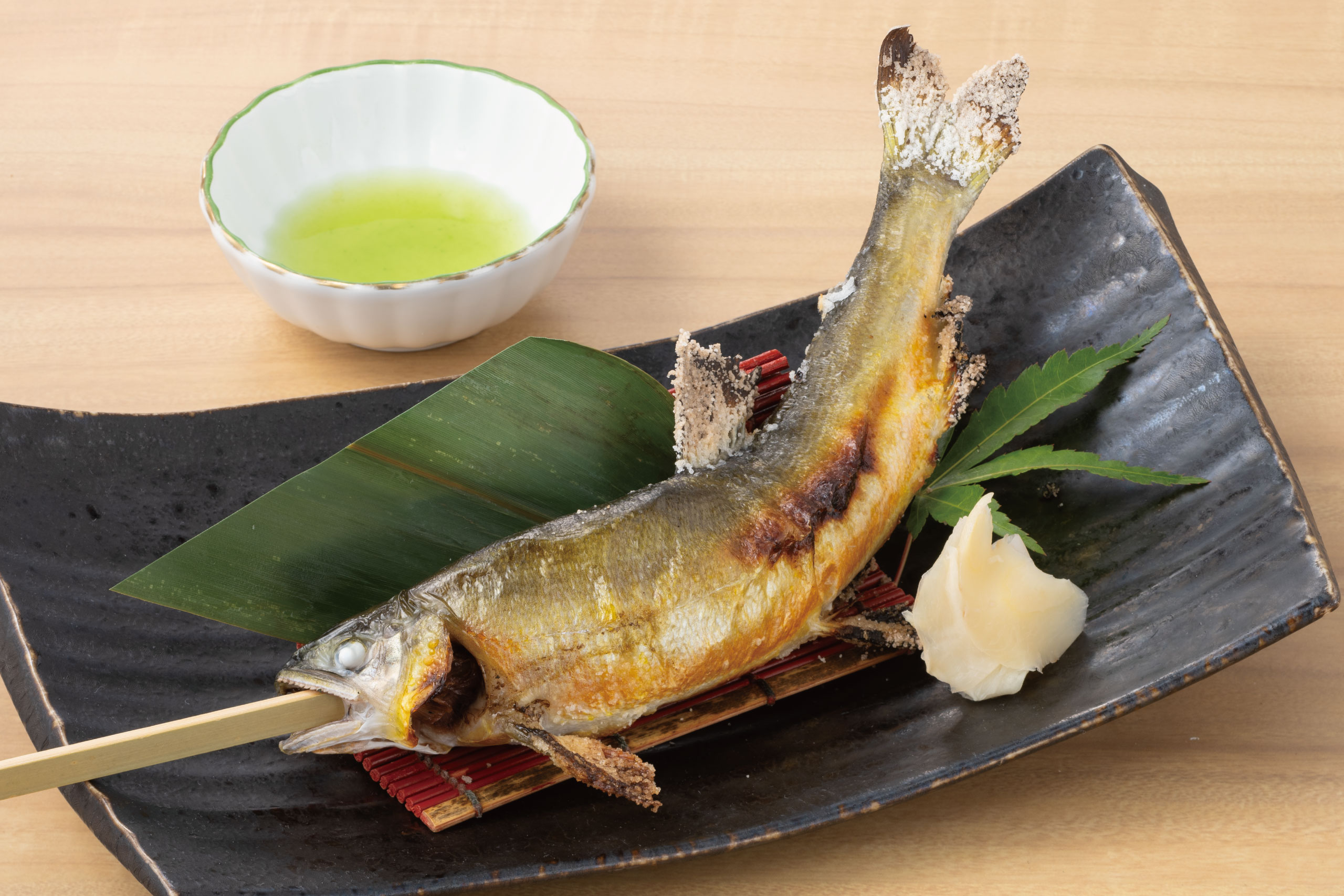 日本海庄や旬メニュー　2026年6月　海鮮　焼物　鮎　塩焼き　日本海庄や　㈱かんなん丸